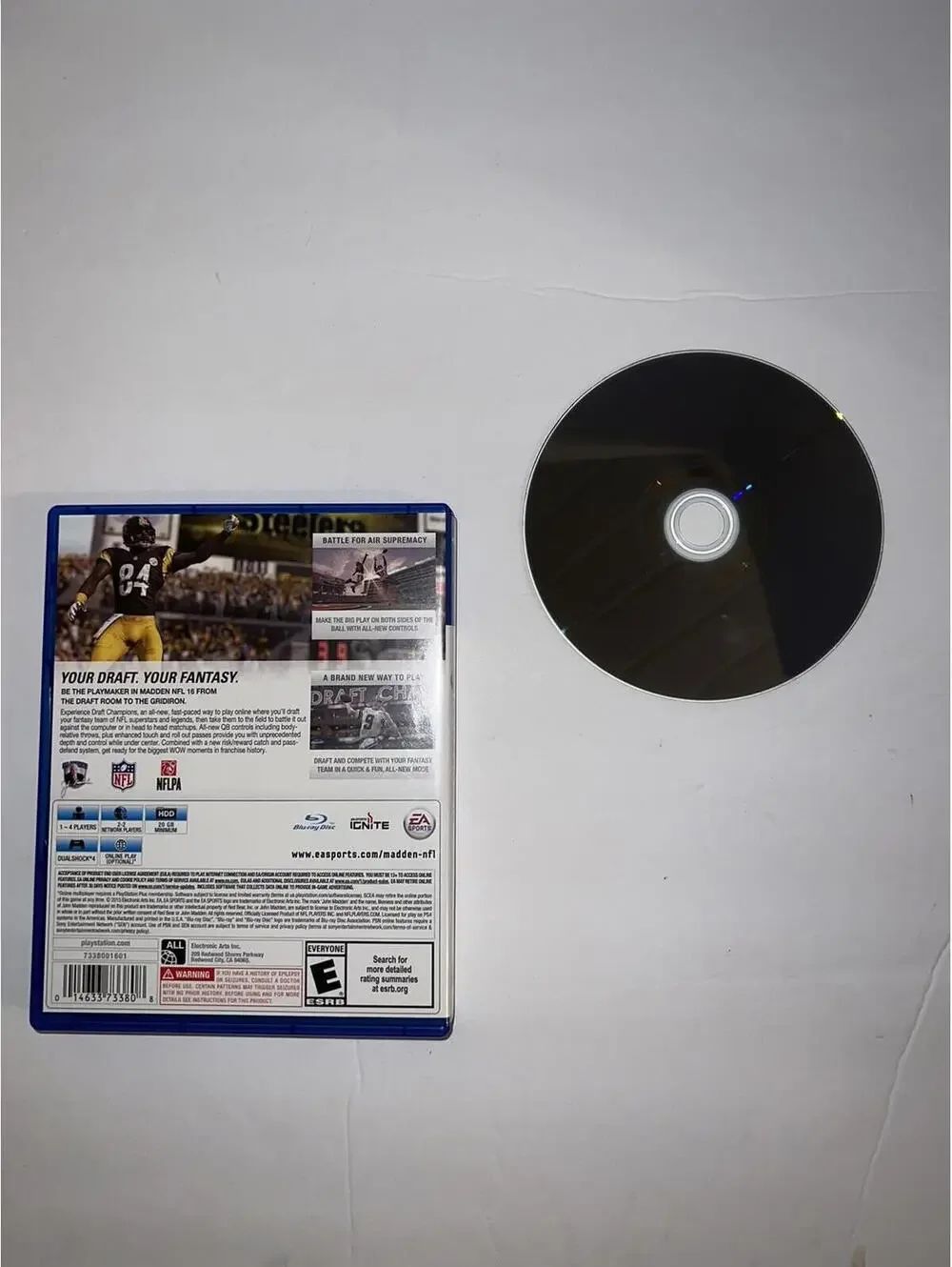 Madden NFL 16 Sony PlayStation 4 PS4 Football Game